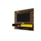 Manhattan Comfort Astor 70.86 Floating Entertainment Center, Rustic Brown and Yellow 223BMC94 - alternate 8
